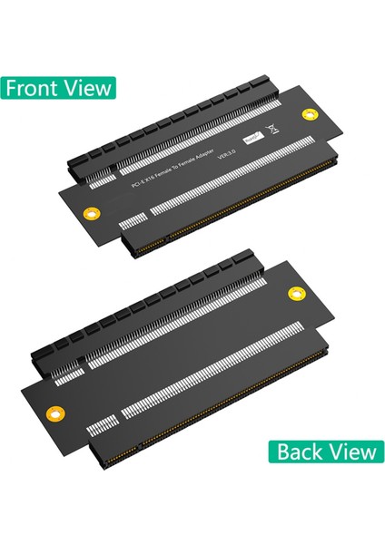 Pcı-E X16 Dişi - Dişi Adaptör Konnektörü Pcı Express 3.0 16X - 16X Genişletici Yükseltici Dönüştürücü Pcb Kartı Tasarımı (Yurt Dışından)