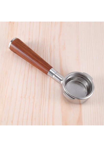 58MM Çift Kulak Kahve Makinesi Filtre Tutucu E61 Ahşap Saplı Stil F ile Dipsiz Portafilter (Yurt Dışından) modelleri