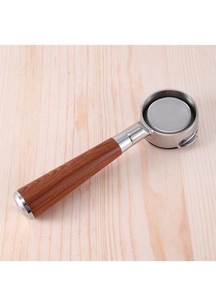 58MM Çift Kulak Kahve Makinesi Filtre Tutucu E61 Ahşap Saplı Stil F ile Dipsiz Portafilter (Yurt Dışından) fırsatları
