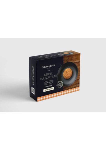 Sebzeli Bulgur Pilavı 150 gr 1 Porsiyon