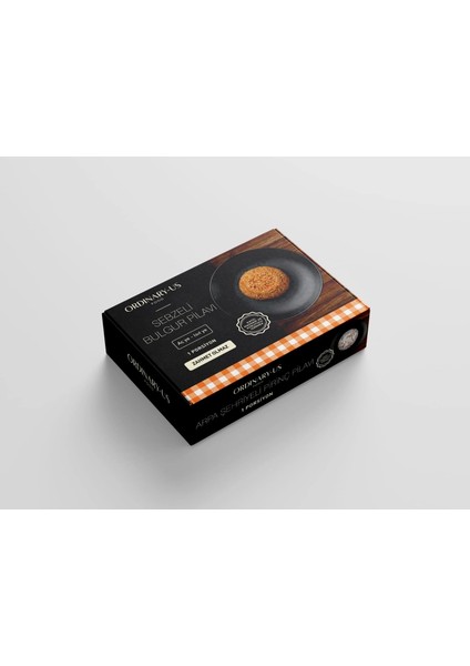Sebzeli Bulgur Pilavı 150 gr 1 Porsiyon modelleri