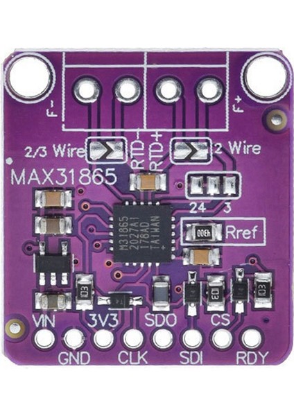 MAX31865 PT100/PT1000 Rtd-Dijital Dönüştürücü Kartı Sıcaklık Termokupl Sensörü Amplifikatör Modülü 3.3 V/5 V (Yurt Dışından)