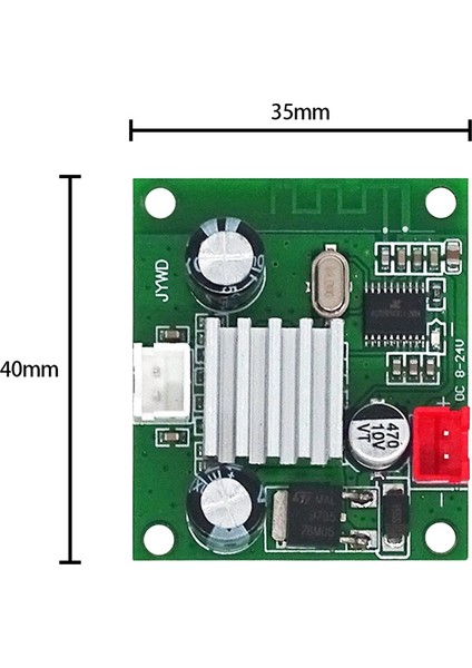 Bluetooth Alıcı Kartı Çipi 30W Amplifikatör Hoparlör Paralel Loud Modülü Dubleks Stereo (Yurt Dışından)