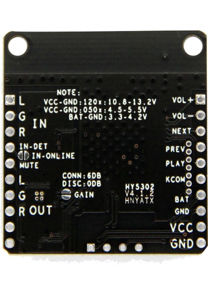 QCC3031 Aptxhd Modülü Ses Girişi Lıne-In Kayıpsız Hifi Bluetooth 5.0 Alıcı Kartı Bt Kulaklık Için No Dc 3.3-4.2V (Yurt Dışından)