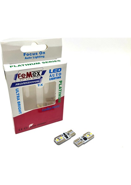 T10 3030 Chip 4smd Beyaz LED Ampul