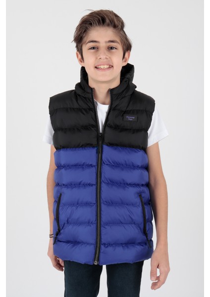 Erkek Çocuk Garnili Trend Şişme Yelek AK216364