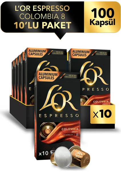 Espresso Origin Colombıa x 100 Adet Kapsül