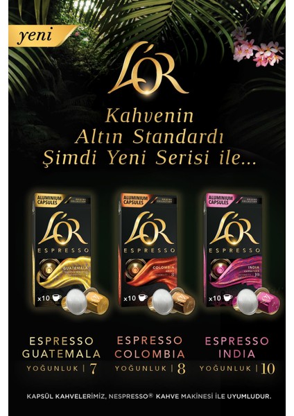 Espresso Origin Indıa x 100 Adet Kapsül