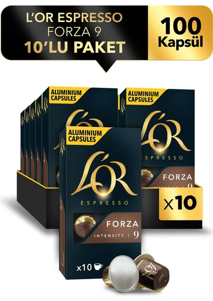 Espresso 09 Forza x 100 Adet Kapsül