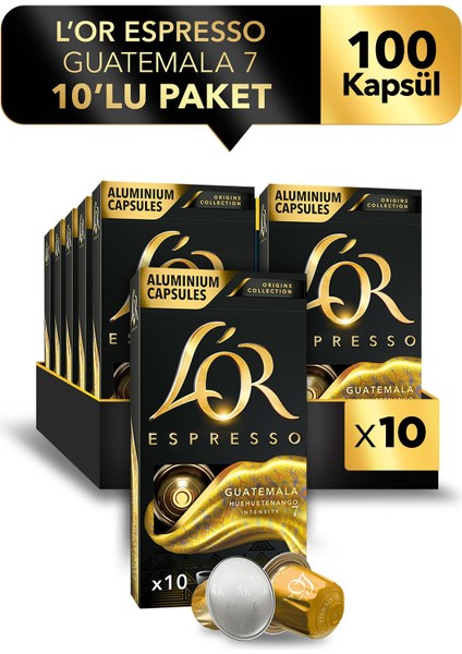 Espresso Origin Guatemala x 100 Adet Kapsül