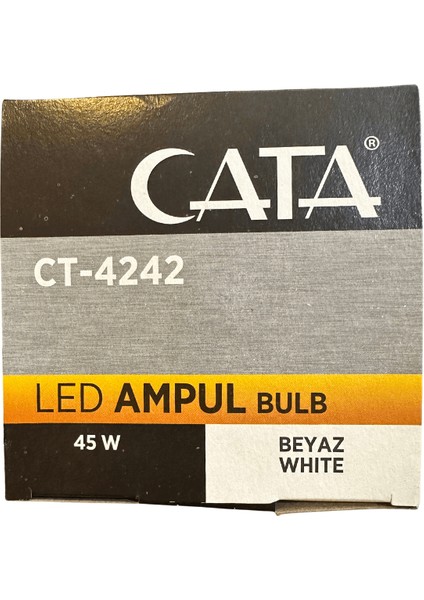 CT-4242 45W 6400K (Beyaz Işık) E27 Duylu LED Torch Ampul (4 Adet)