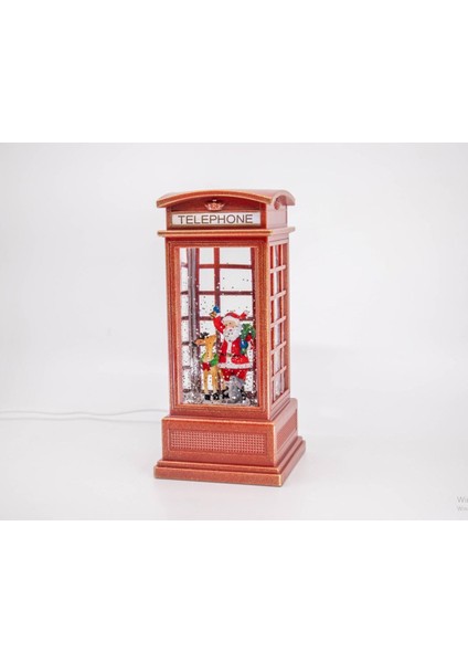 Noel Baba ve Geyik Işıklı ve Müzikli Kar Küresi modelleri