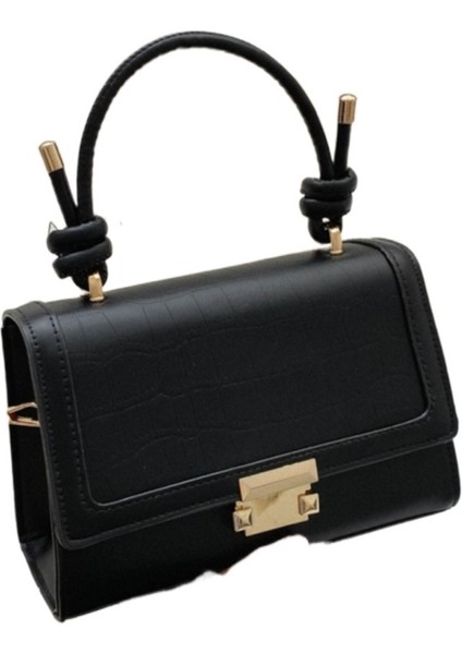 Moda Rahat Retro Küçük Kare Çanta Crossbody Çanta (Yurt Dışından)