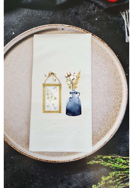 Dekoratif Konuşan Peçete Sunum Peçetesi