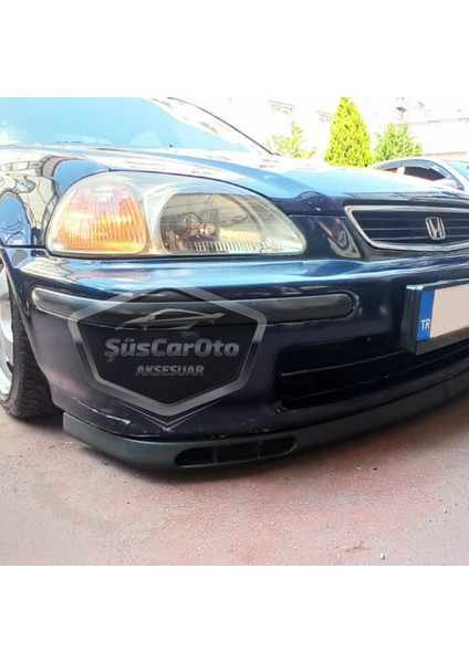 Honda Civic Ies Ek Ej 1996-2000 Uyumlu Üniversal Laguna Lip Esnek Ön Lip 2 Parça Tampon Altı Dil Karlık Ön Ek modelleri