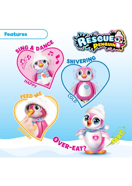 Rescue Penguin 88651 - Pembe