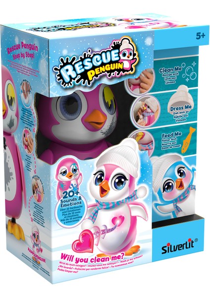 Rescue Penguin 88651 - Pembe