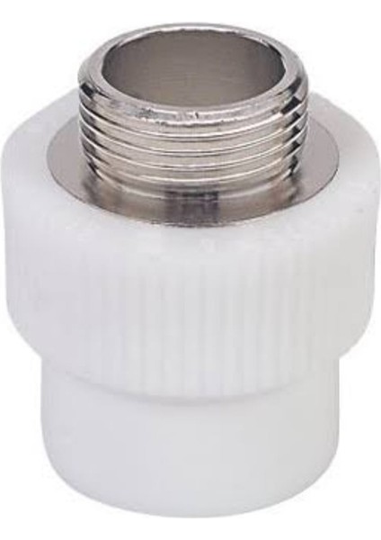20X1/2 Dış Diş Rekor - Adaptör Beyaz