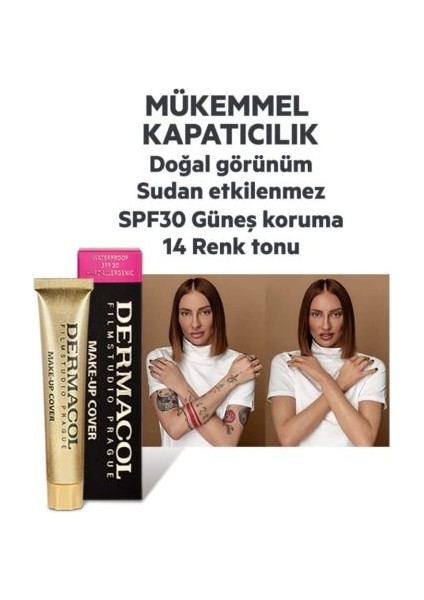 Make-Up Cover Fondöten 1108(208)