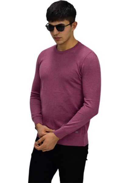 Erkek Spor Düz Sıfır Yaka Kazak R22920 BGL-ST03182 fiyatları