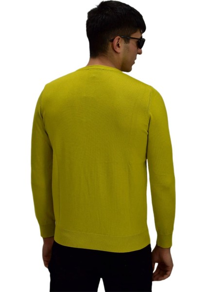 Erkek Spor Düz Sıfır Yaka Kazak R22920 BGL-ST03182 fırsatları