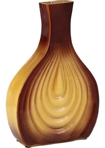 Bois Dekoratif Vazo 20 x 6 x 30 cm AK.JB0093