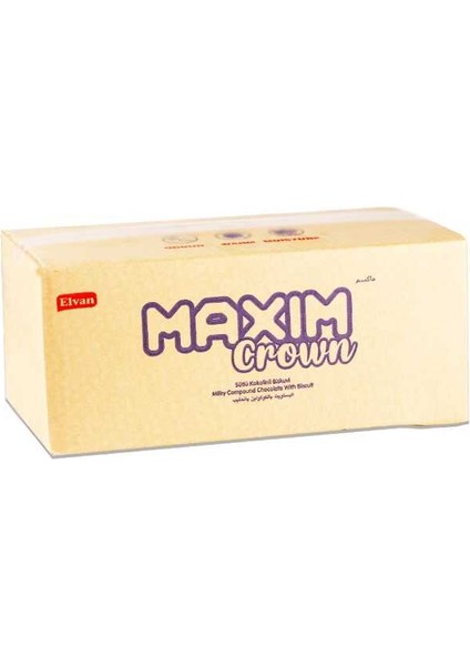 Maxım Crown Kakaolu Bisküvi 10 gr 24 Lü 6 Paket (1 Koli) fiyatları