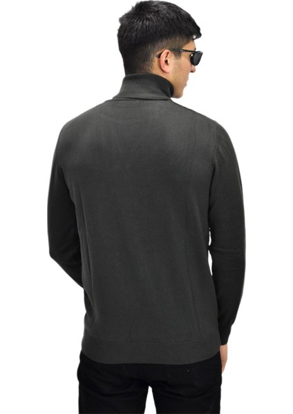 Erkek Spor Balıkçı Yaka Kazak R22507 BGL-ST03177