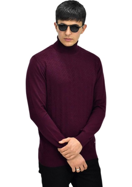 Erkek Spor Balıkçı Yaka Kazak R22507 BGL-ST03177
