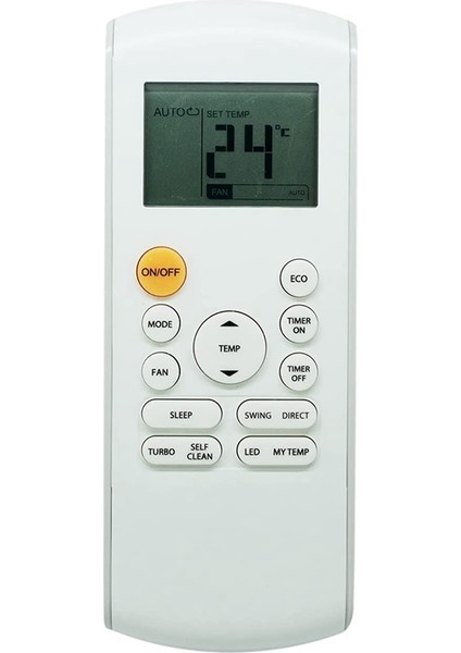 Midea Klima RG57A7/BGEF Için Uzaktan Kumandayı Değiştirin (Yurt Dışından)