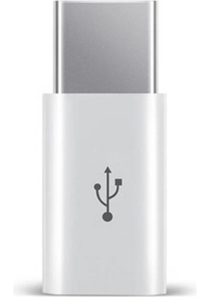 USB Dişi - Tip C Erkek Adaptör Beyaz (Yurt Dışından)
