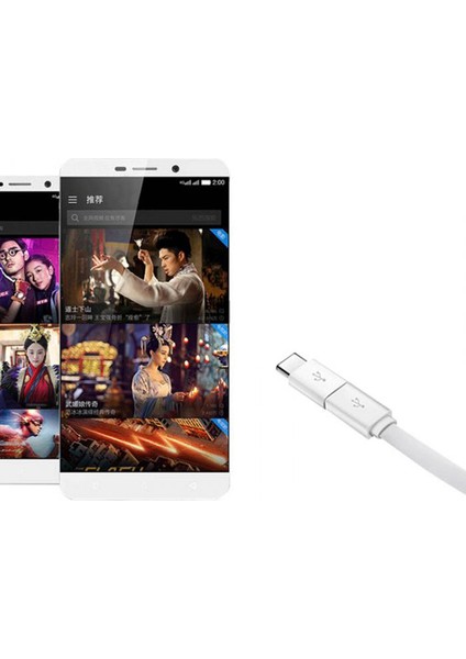 USB Dişi - Tip C Erkek Adaptör Beyaz (Yurt Dışından)