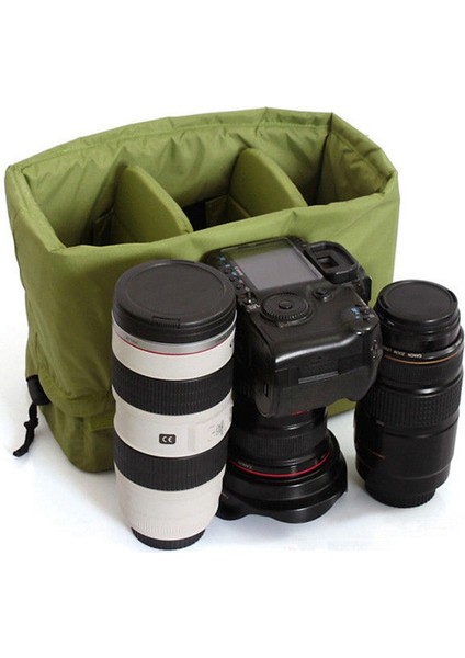 Dslr Slr Kamera Için Su Geçirmez Ekleme Bölmeli Kamera Çantası Lens Kılıfı (Yurt Dışından) indirimleri