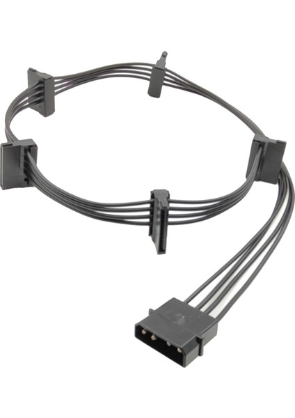 Pc Için 5pcs 4pin Ide - Sata Kablosu Güç Kablosu Erkek - Kadın 18AWG (Yurt Dışından) fiyatları