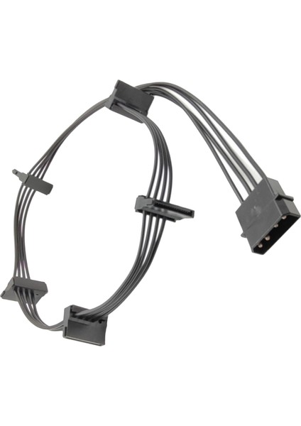 Pc Için 5pcs 4pin Ide - Sata Kablosu Güç Kablosu Erkek - Kadın 18AWG (Yurt Dışından) modelleri