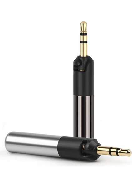 Momentum Için 2 Adet 2.5mm Jack Kulaklık Fişi Pin Adaptörü, Siyah (Yurt Dışından)