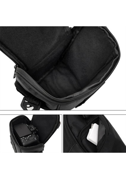 Kamera Çantası Üçgen Kamera Çantası Omuz Çantası Dijital Kamera Çantası (Yurt Dışından) indirimleri