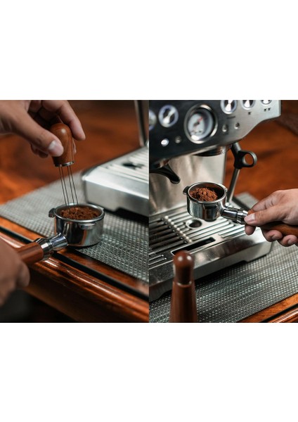 Wdt Aracıyla Eşleştirilmiş 54MM Dipsiz Portafilter - Kahve Aksesuarları (Yurt Dışından)