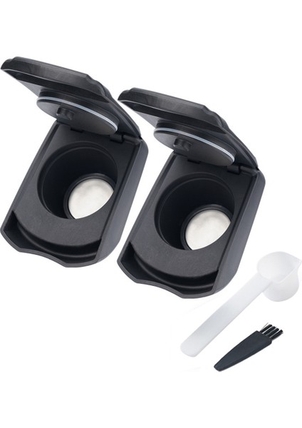 Dolce Gusto Lumio Için 2pcs Yeniden Kullanılabilir Kahve Adaptörü (Yurt Dışından)