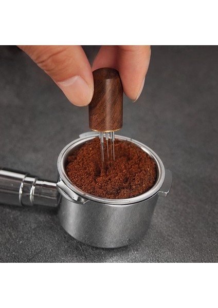 Espresso Kahve Karıştırıcı, Kahve Iğnesi Dağıtıcı, 5 Filtre Torbalı (Yurt Dışından)