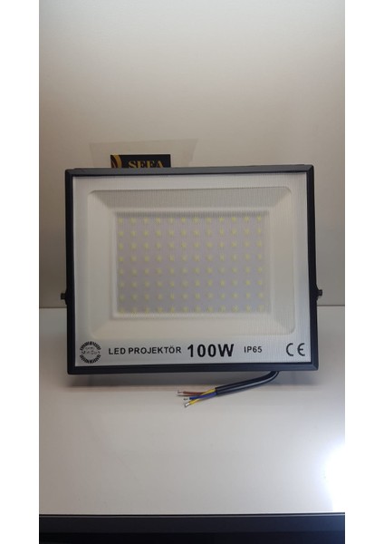 100 Watt LED Projektör Beyaz Işık Erk Opto Minisun M38100 6500K