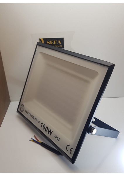 100 Watt LED Projektör Beyaz Işık Erk Opto Minisun M38100 6500K