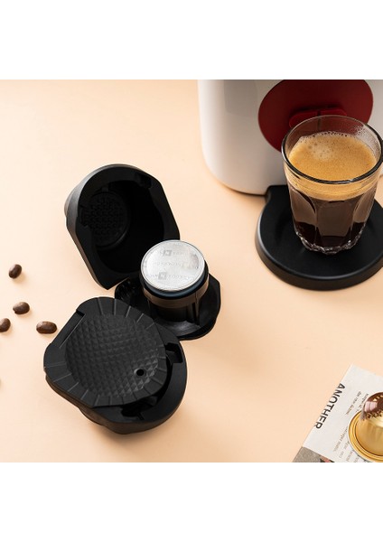 Nespresso Kapsülleri Için Adaptör Dolce Gusto Crema Make B'yi Dönüştürür (Yurt Dışından)