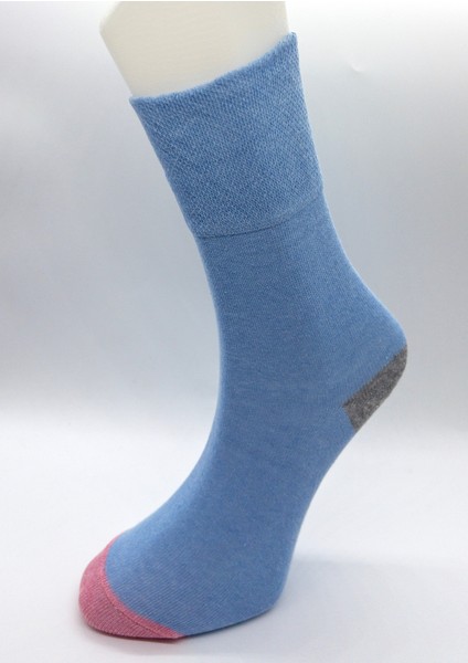 Ciho Socks 6 Çift Kadın Pamuklu Sıkmayan Lastikli Soket Çorap