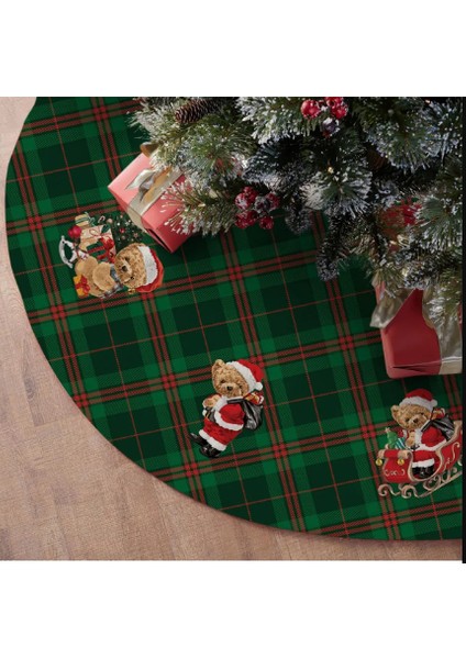 Santa Teddy Çam Ağacı Altı Örtüsü