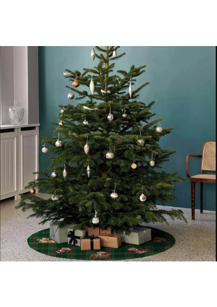 Santa Teddy Çam Ağacı Altı Örtüsü modelleri