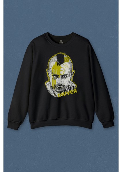 Unisex Sweatshirt Taxi Driver Robert De Niro Taksi Şoförü Film Baskılı Sweat