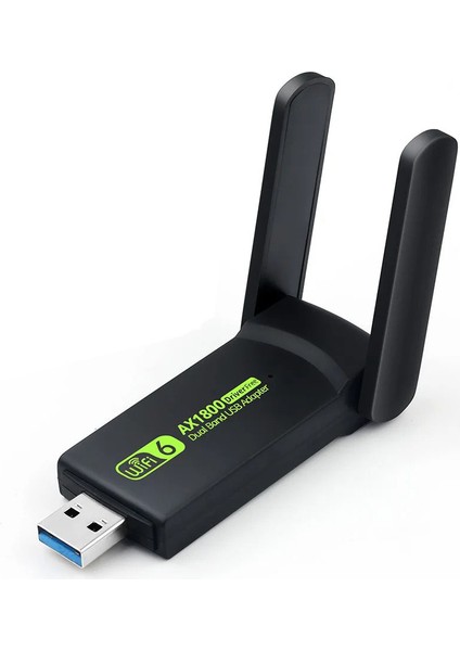 1800 Mbps Wifi6 Usb3.0 Dualband Wifi Adaptörü Freedriver 2.4g/5ghz