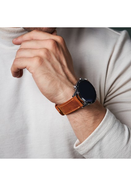 Huawei Watch Gt Gt2 E GT2E GT2PRO Gt3 Gt3 Pro Huawei Watch 4 Pro Ultimate Deri Kordon Kayış 46 22MM indirimleri