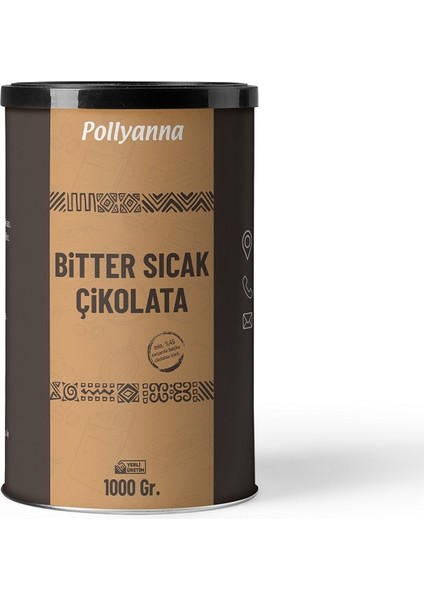 Bitter Parçacıklı Sıcak Çikolata 1 kg